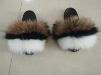 Wood w/ Black and White Stripe
