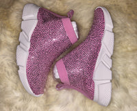 Pink Rhinestone Sneaker