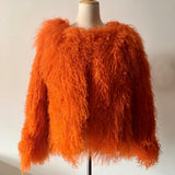 Orange Mongolian Jacket